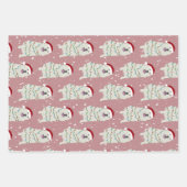 Kerstkoorts  inpakpapier vel (Voorkant 3)