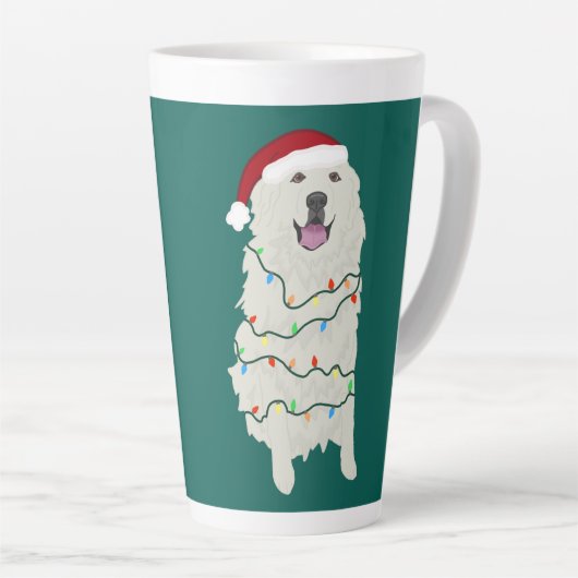 Kerstkoorts Latte Mok (Rechterhoek)