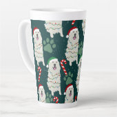 Kerstkoorts Latte Mok (Linkerhoek)