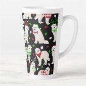 Kerstkoorts Mok Honden latte (Rechts)