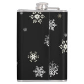 Kerstkop warme chocolademelk heupfles (Achterkant)