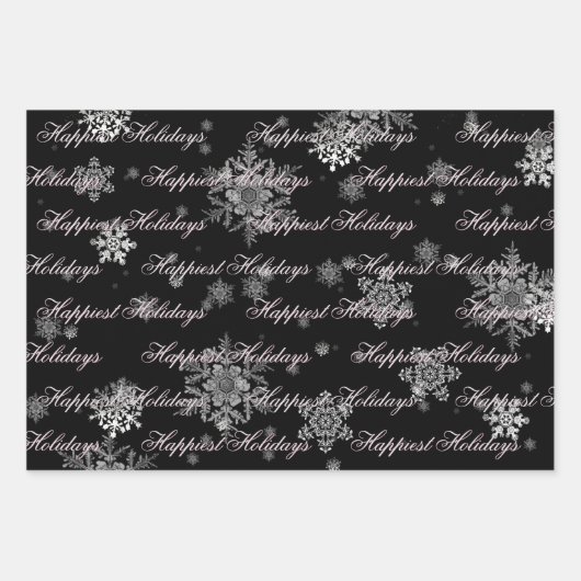 Kerstkop warme chocolademelk inpakpapier vel (Voorkant 3)