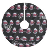 Kerstkop warme chocolademelk kerstboom rok (Voorkant)