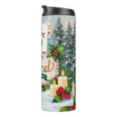 Kerstkop "You're Invited" Thermosbeker (Geroteerd rechts)