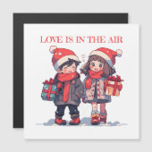 Kerstkoppel - Liefde is in de lucht (Voorkant / Achterkant)