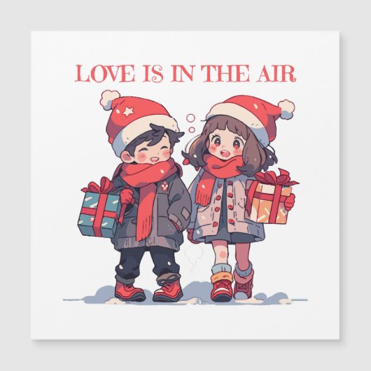 Kerstkoppel - Liefde is in de lucht (Voorkant)