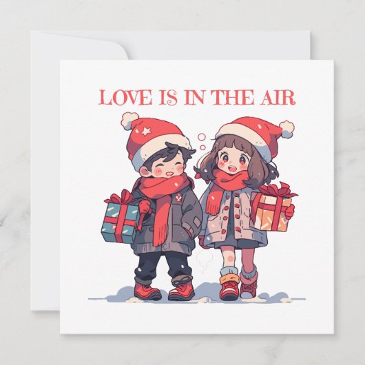 Kerstkoppel - Liefde is in de lucht (Voorkant)