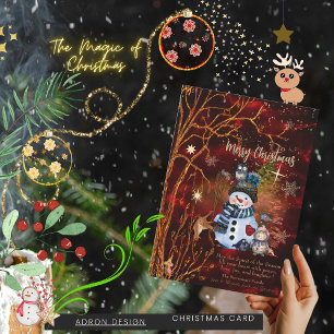 KERSTKORTING Kerst Kaart