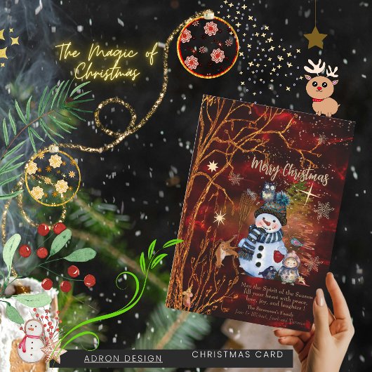 KERSTKORTING Kerst Kaart