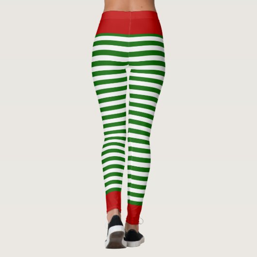 kerstkostuum leggings (Achterkant)
