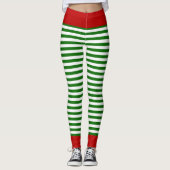 kerstkostuum leggings (Voorkant)