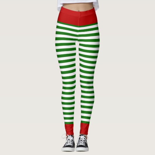 kerstkostuum leggings (Voorkant)