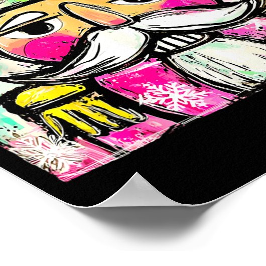 Kerstkostuum voor meisjes, notenkraker, preppy, ke poster (Hoek)