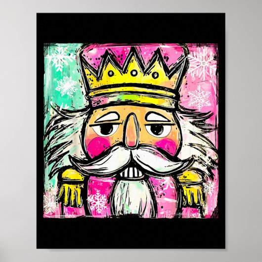 Kerstkostuum voor meisjes, notenkraker, preppy, ke poster (Voorkant)