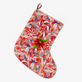 Kerstkous, Candy Cane Grote Kerstsok (Voorkant (Hangend))