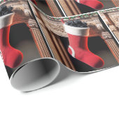 Kerstkous gevuld met kolen cadeaupapier (Rol Hoek)