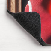 Kerstkous gevuld met kolen muismat (Hoek)