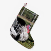 Kerstkous Mijn Oude Kalkoen Kleine Kerstsok (Voorkant (Hangend))