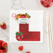 Kerstkous Papieren Servet (Insitu)