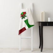 Kerstkous Sherpa Deken (In situ)