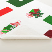 Kerstkous Sherpa Deken (3/4)