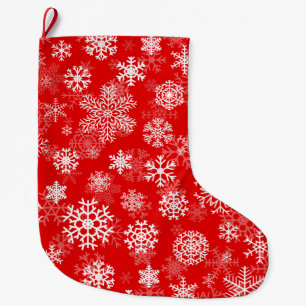 Kerstkous Sneeuwvlokken Grote Kerstsok