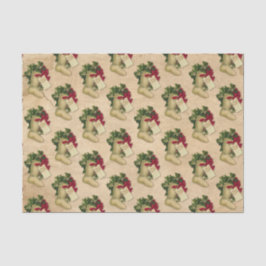 Kerstkous Vintage Victoriaans Antiek Tissuepapier