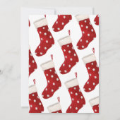 Kerstkous Xmas Party Kaart (Achterkant)