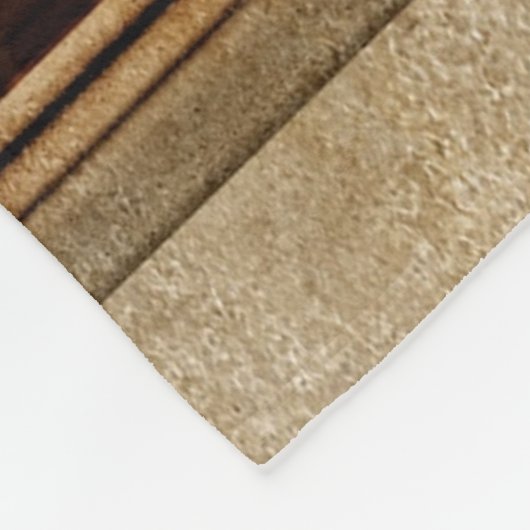 kerstkousen en Fireplace Fleece Blanket (Hoek)