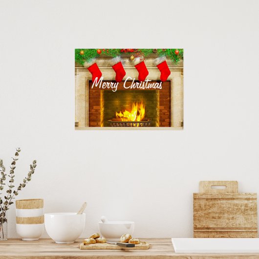 kerstkousen en Poster voor vervanging (Keuken)