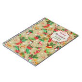 Kerstkousen en speelgoed notitieboek (Linkerzijde)