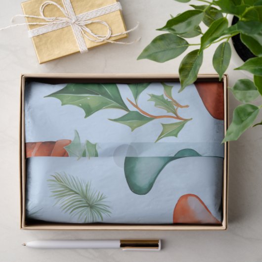 Kerstkousen Groen Rood Groen Kerst Tissuepapier (Geschenk)