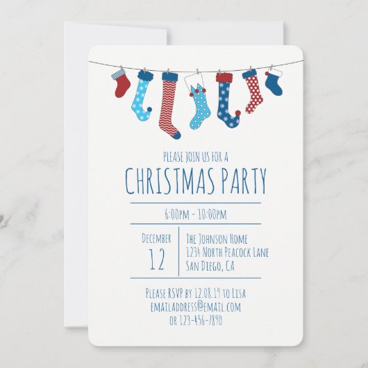 kerstkousen kaart (Voorkant)