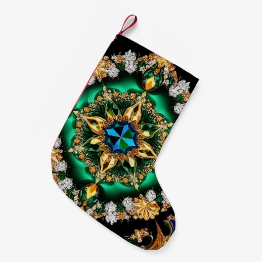 Kerstkousen met Braziliaanse kleuren Kleine Kerstsok (Voorkant (Hangend))