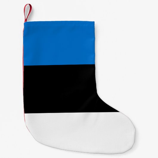 Kerstkousen met de vlag van Estland Kleine Kerstsok (Voorkant)