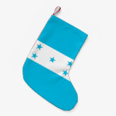 Kerstkousen met de vlag van Honduras Kleine Kerstsok (Voorkant (Hangend))