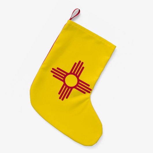 Kerstkousen met de vlag van New Mexico Kleine Kerstsok