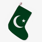 Kerstkousen met de vlag van Pakistan Kleine Kerstsok (Voorkant (Hangend))