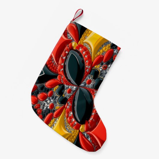 Kerstkousen met Duitsland Kleuren Kleine Kerstsok (Voorkant (Hangend))