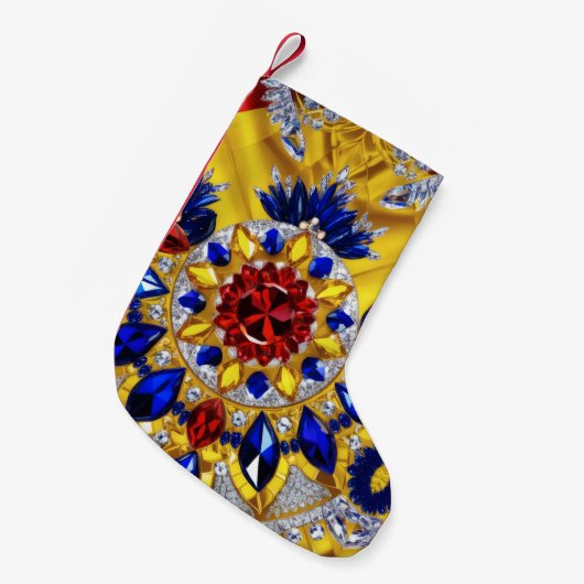 Kerstkousen met Roemeense kleuren Kleine Kerstsok (Voorkant (Hangend))