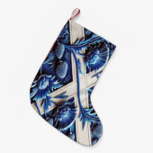 Kerstkousen met Schotse distels Kleine Kerstsok (Voorkant (Hangend))