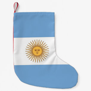 Kerstkousen met vlag van Argentinië Kleine Kerstsok