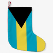Kerstkousen met vlag van Bahama's Kleine Kerstsok (Voorkant)