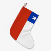 Kerstkousen met vlag van Chili Kleine Kerstsok (Voorkant (Hangend))