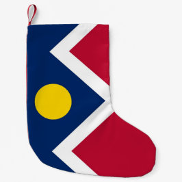 kerstkousen met vlag van Colorado, VS Kleine Kerstsok