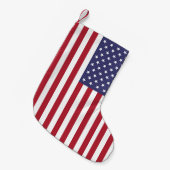Kerstkousen met vlag van de VS Kleine Kerstsok (Voorkant (Hangend))