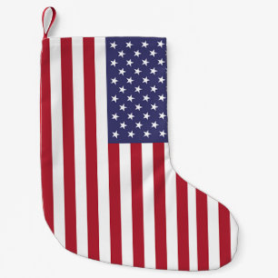 Kerstkousen met vlag van de VS Kleine Kerstsok