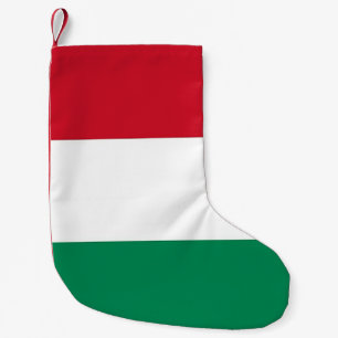 Kerstkousen met vlag van Hongarije Kleine Kerstsok