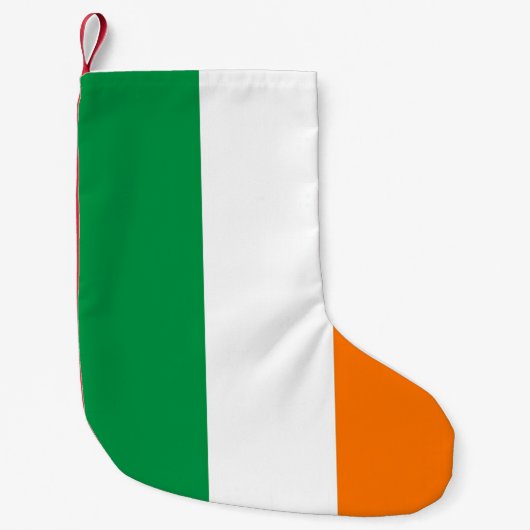 Kerstkousen met vlag van Ierland Kleine Kerstsok (Voorkant)