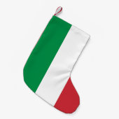 Kerstkousen met vlag van Italië Kleine Kerstsok (Voorkant (Hangend))